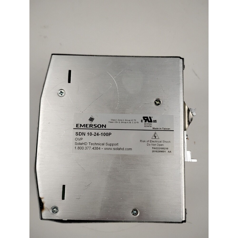 Sola SDN 10-24-100P Power Supply (for parts or not working)